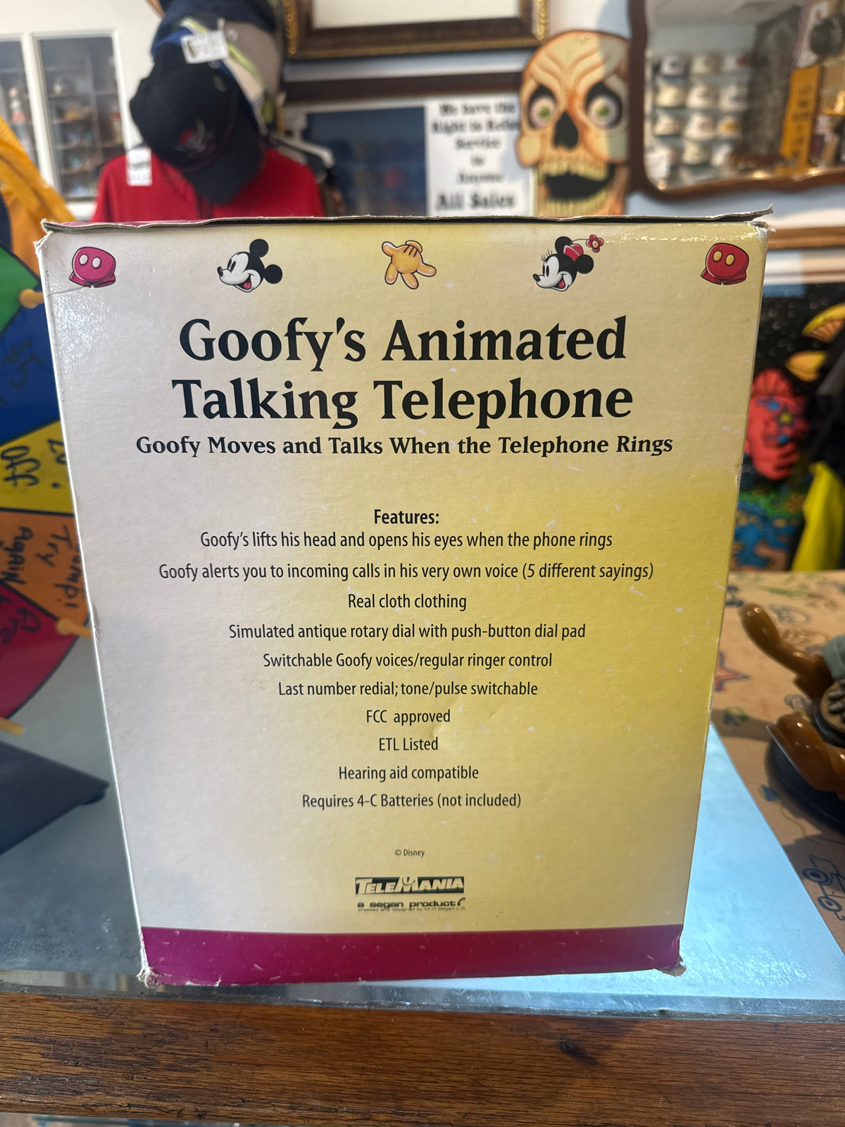 Goofy Animated Talking Telephone