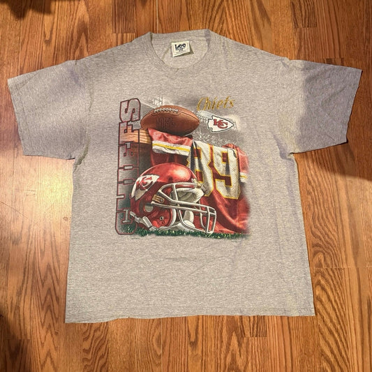 Lee Sports Gold Stitch Kansas City Chiefs Size XL