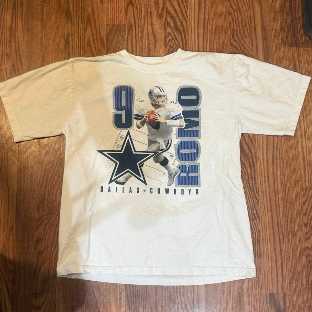Y2K Tony Romo graphoc Size Large