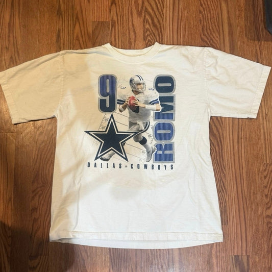 Y2K Tony Romo graphoc Size Large
