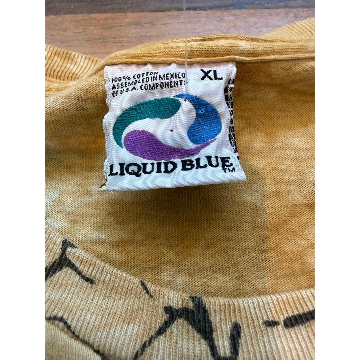 Rattlesnake AOP Liquid Blue Size XL