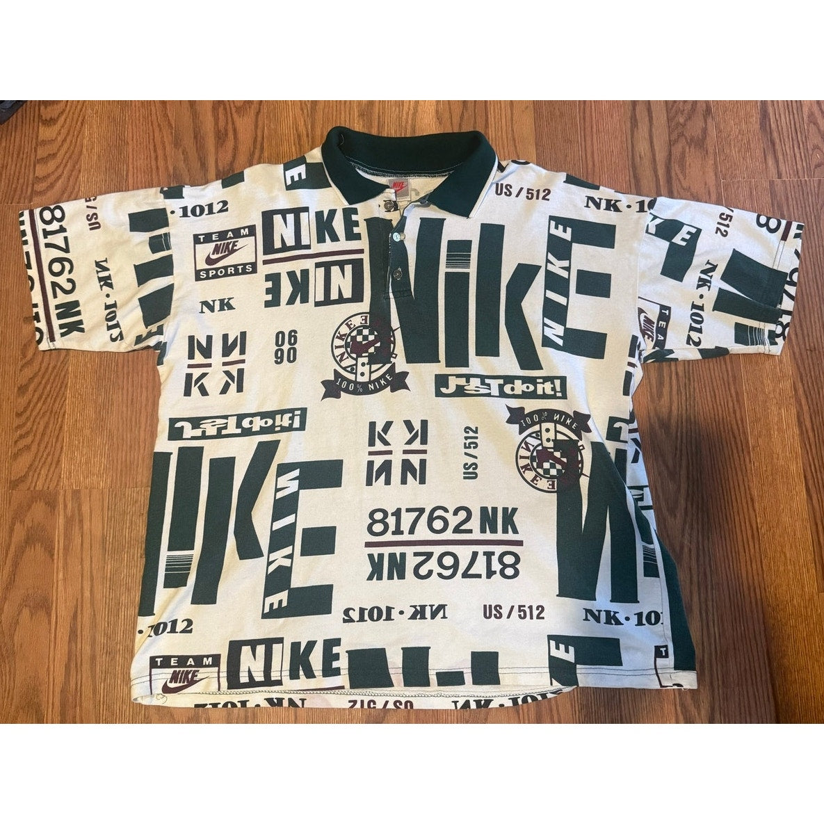 90s Nike AOP Polo CPFM Inspiration One Size Fits XXL