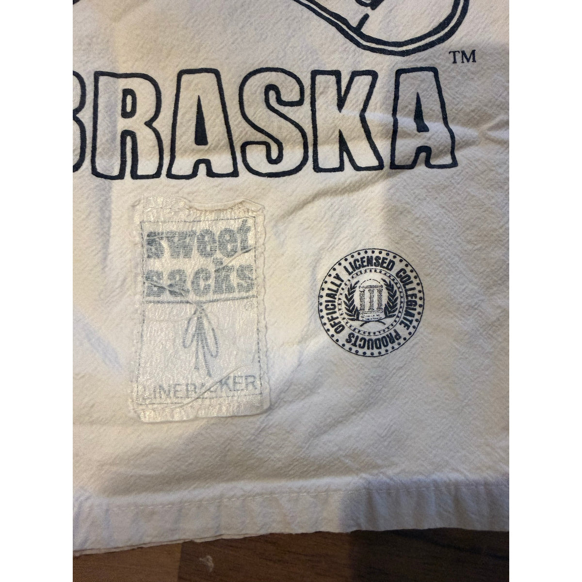 1980s Nebraska Cornhusker sweet sacks shorts one size