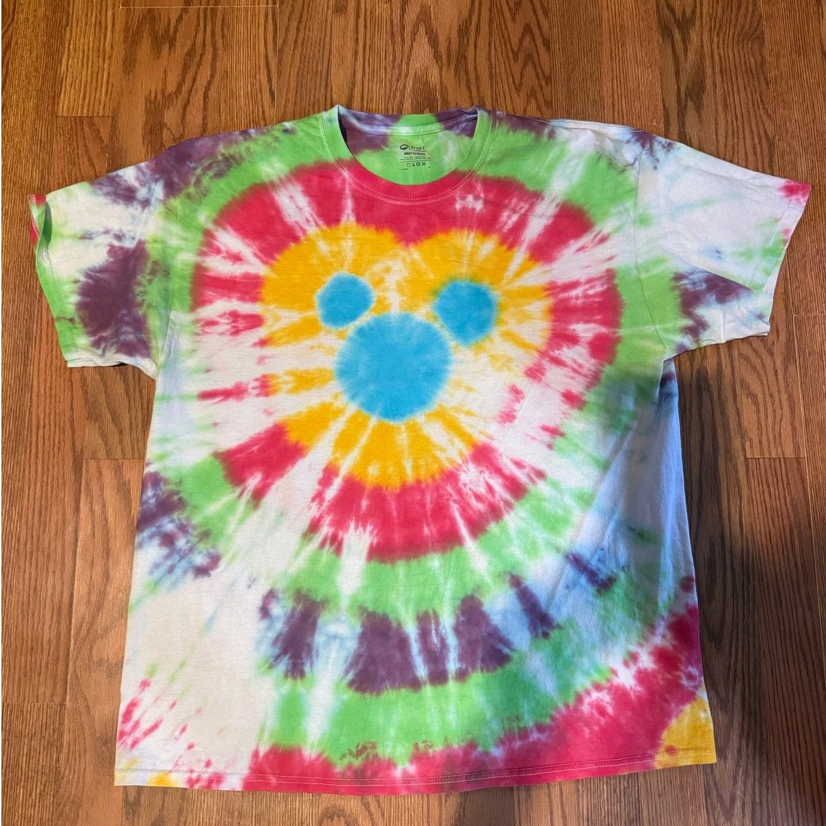 Mickey Mouse Tie Dye Size XL