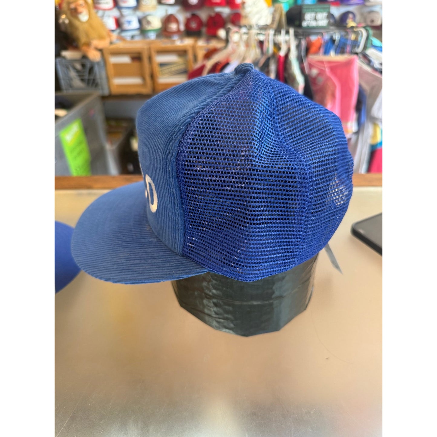 Wesco Corduroy Trucker Snap Back