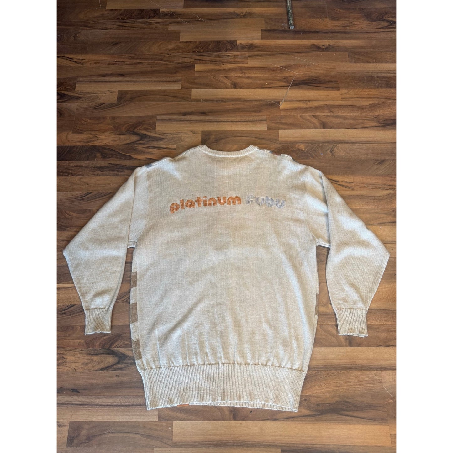 Platinum Fubu Fat Albert Oversized XL Sweat shirt