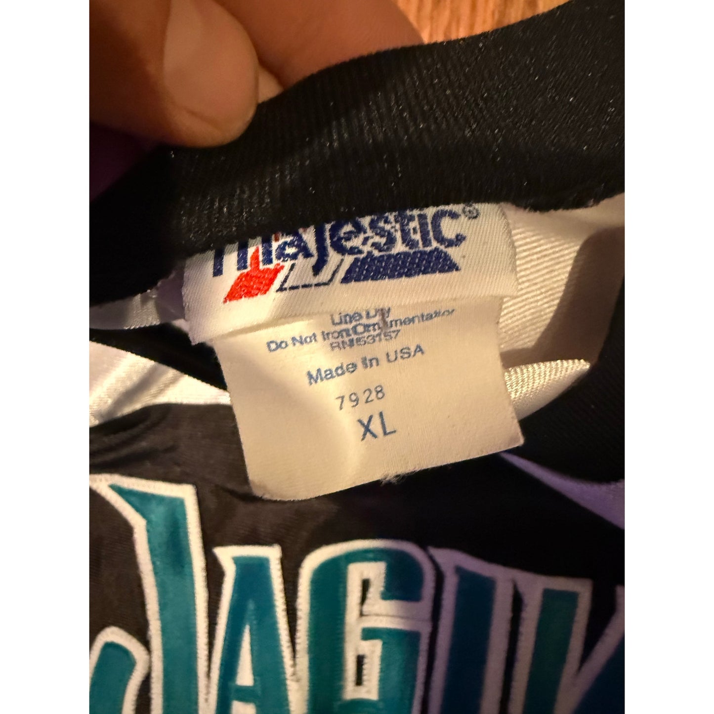 True Vintage Jacksonville Jaguars majestic jersey