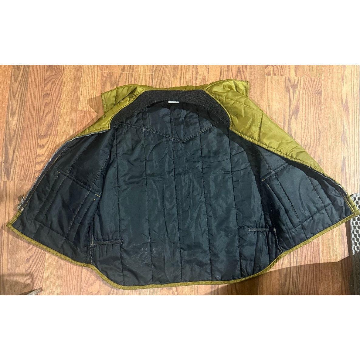 70s Walls Blizzard-Pruf Insulated Vest Olive Green Size XL