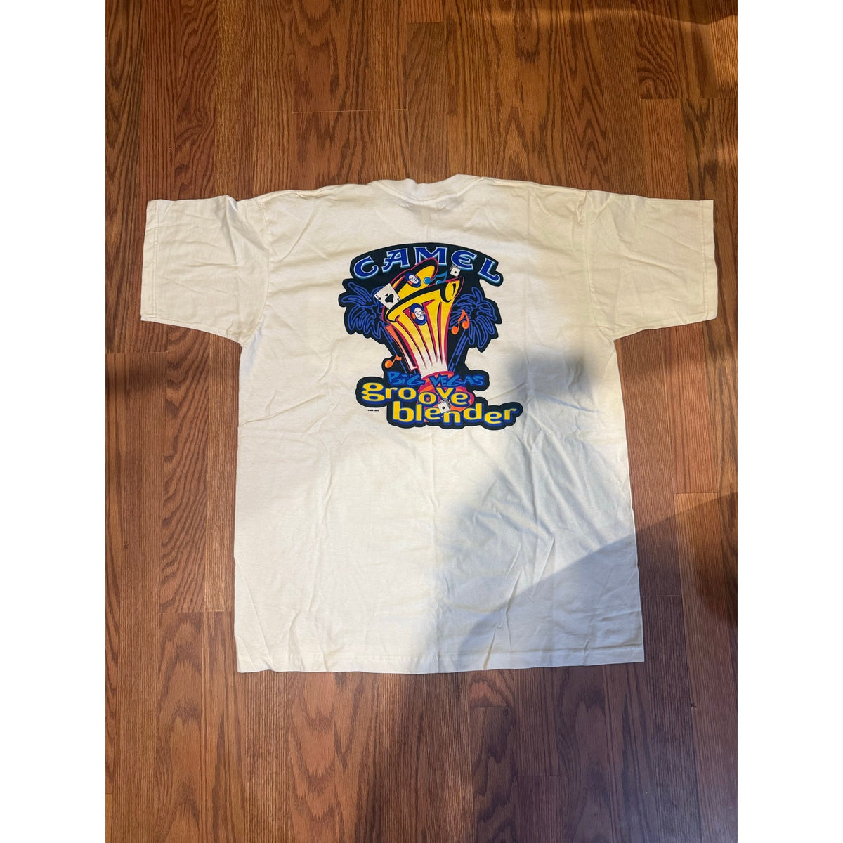 90s Camel Vegas Groove Blender Promo Pocket Tee Size XL