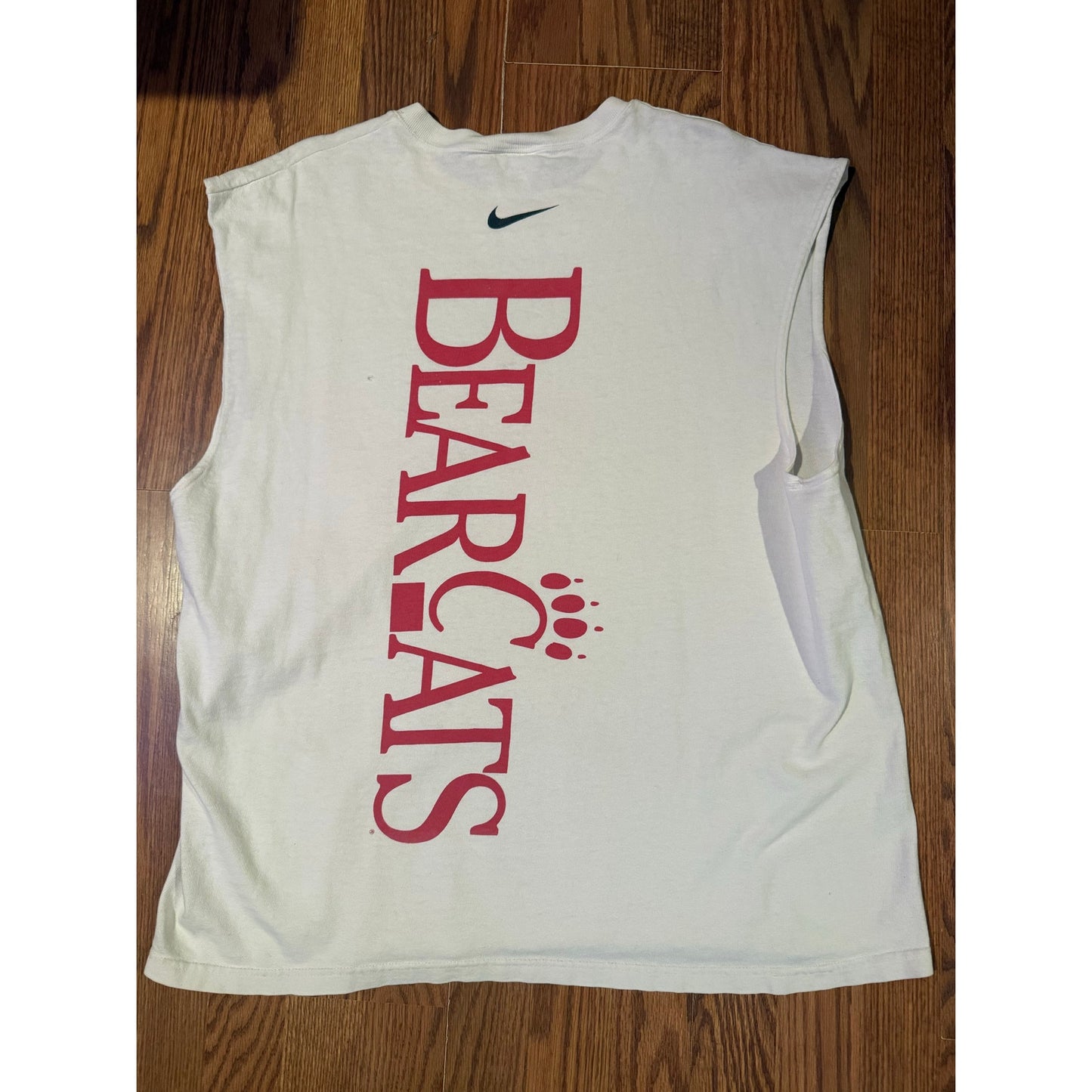 1990s Nike Cincinnati Bearcats sleeveless