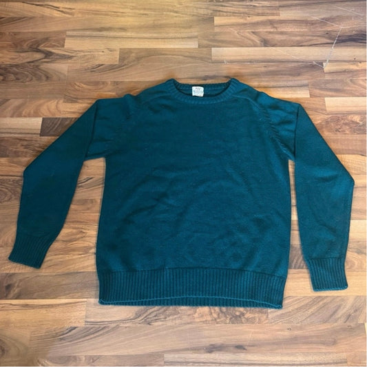 Vintage 911 Collection Green Acrylic Sweater Size Large