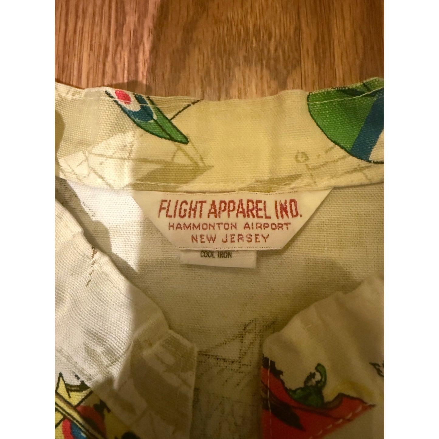 1960s Flight Apparel AOP Airplane Jacket Size XL
