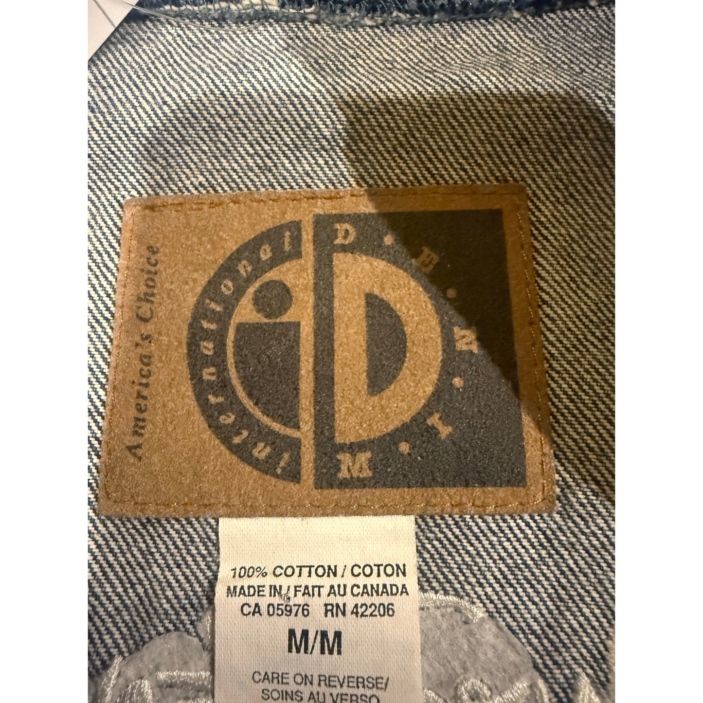 International Denim Aladdin on Ice jacket Size Medium