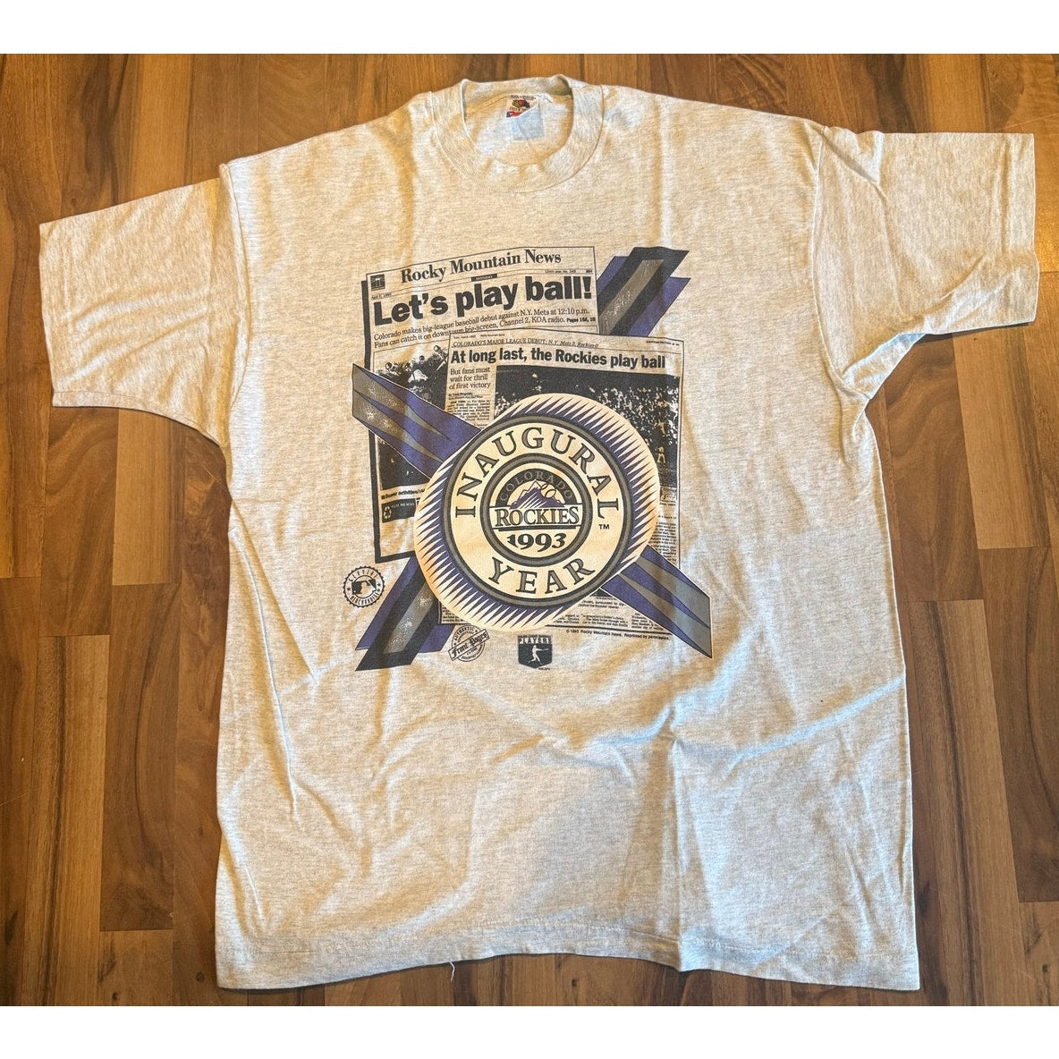 Rockies Inaugural Season 1993 Size 2XL