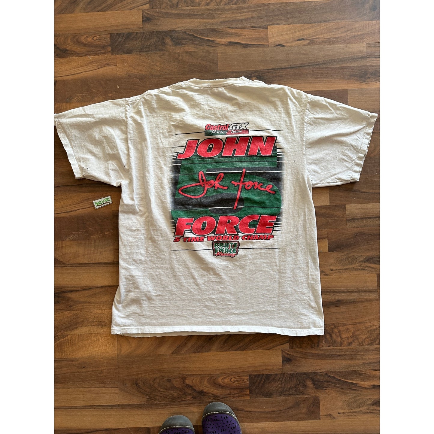 1996 Fear The Force 5 time Champion John Force Size XL