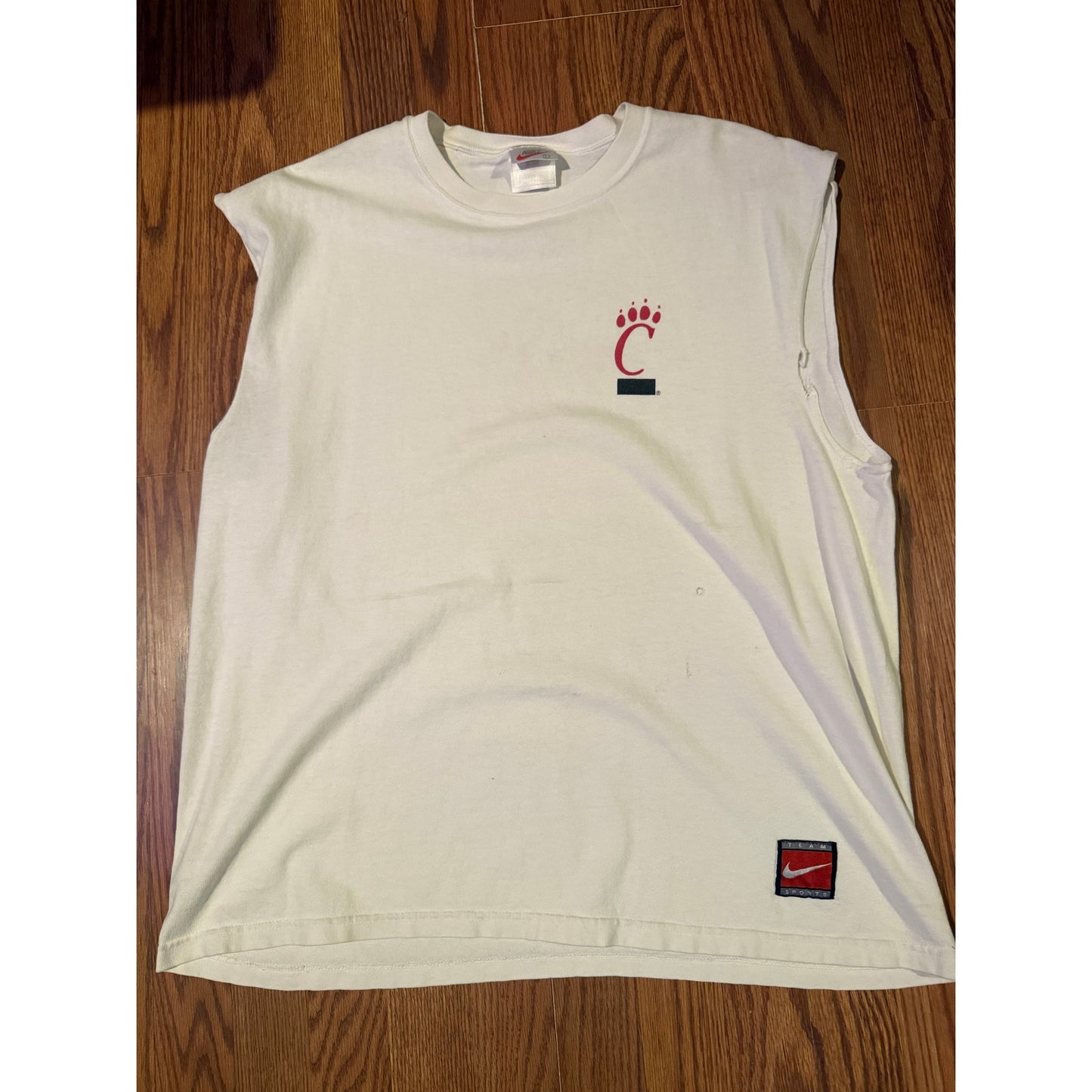 1990s Nike Cincinnati Bearcats sleeveless