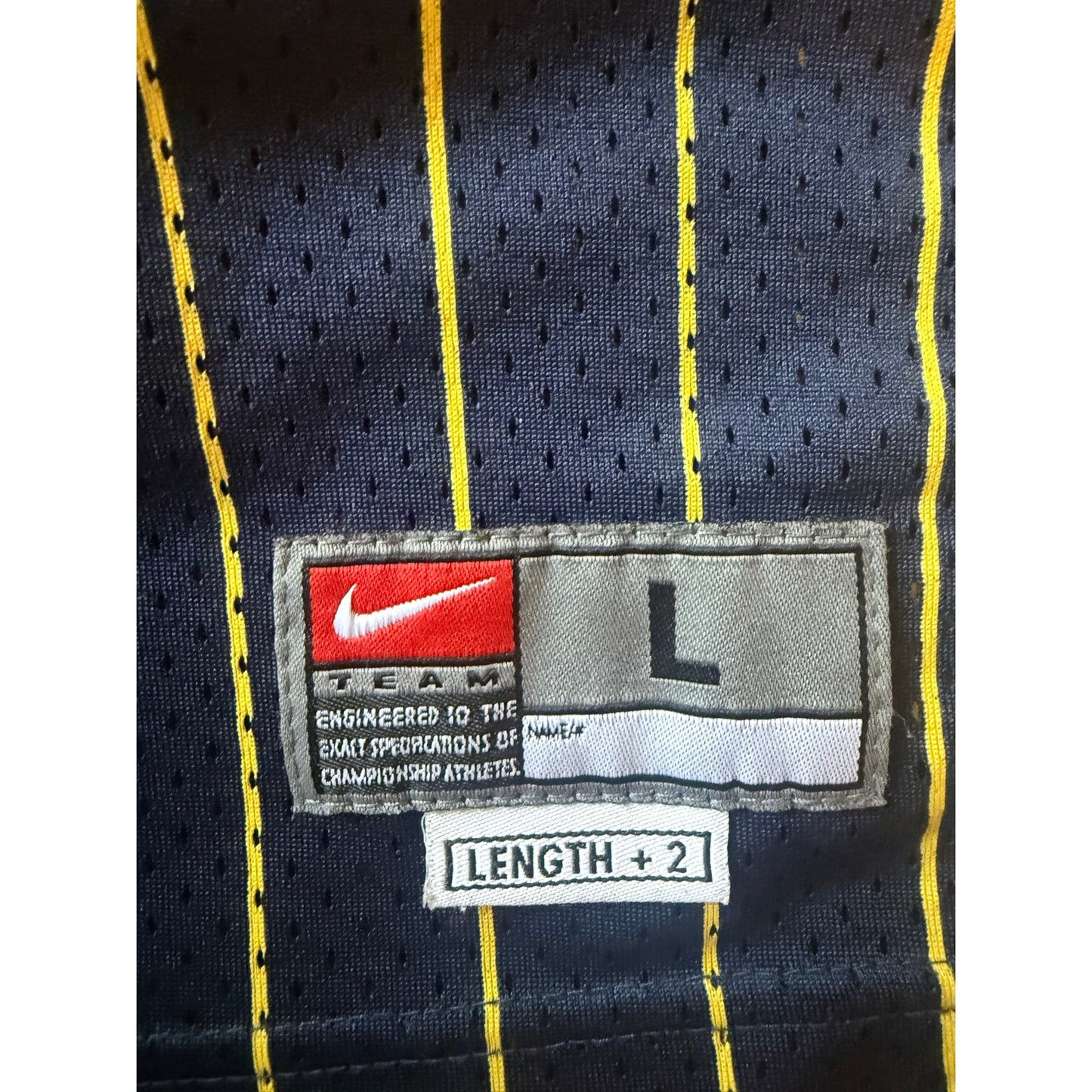 Nike Team Indiana Shaquille O'Neal Size Large