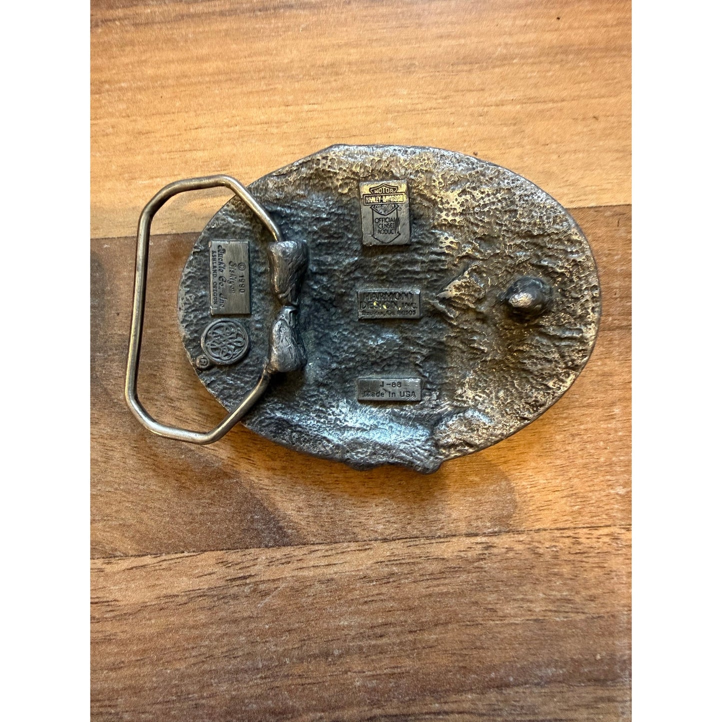 1990 Harley Davidson Snake Belt Buckle