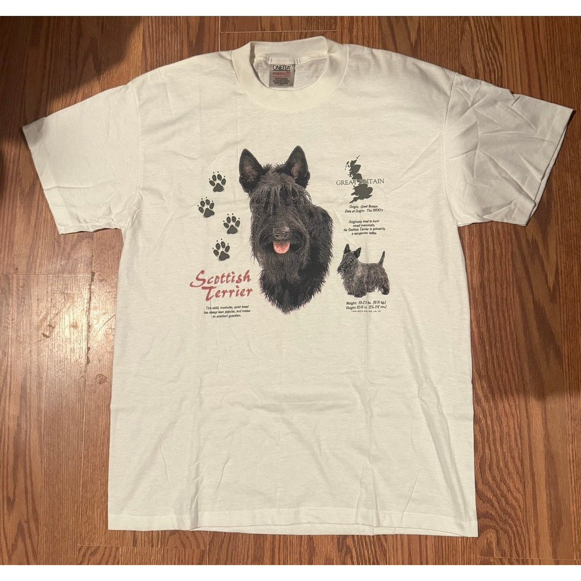 97 Wild Side "Scottish Terrier" breed size xl