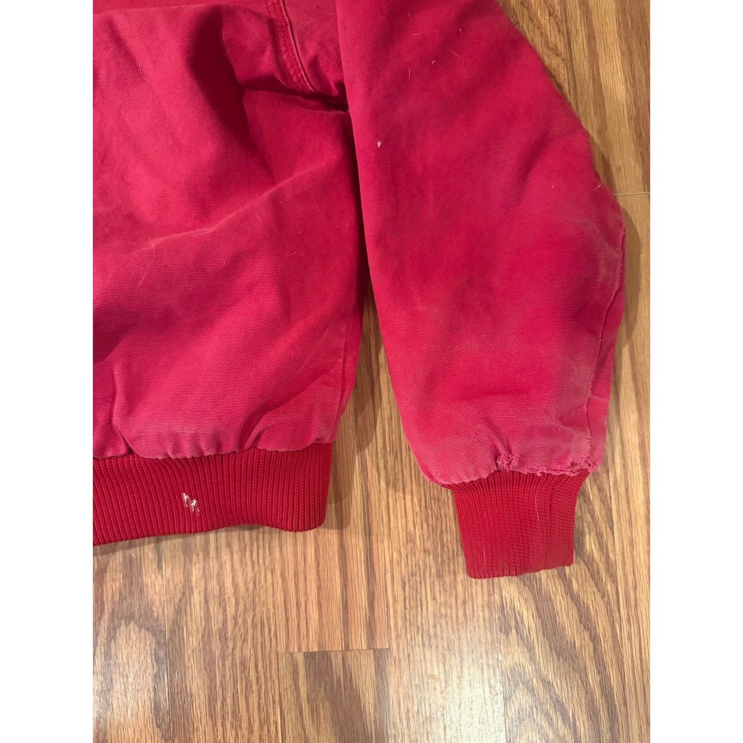 Vintage Kids Red Carhartt (Medium 10-12)
