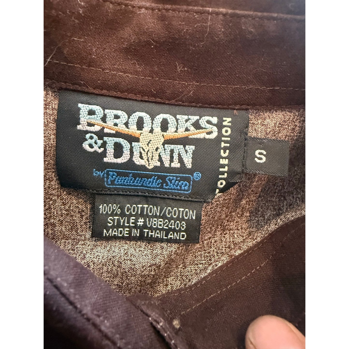 Brooks and Dunn Panhandle Slim Western Snap Size Small