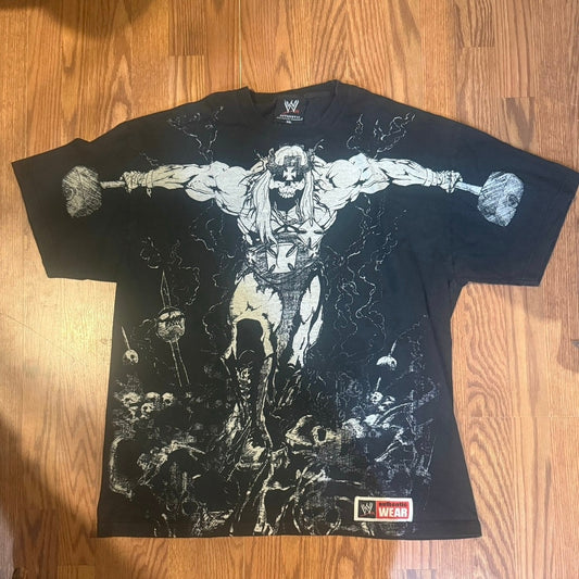 WWF Authentic Wear HHH Wrestling Size XXL AOP