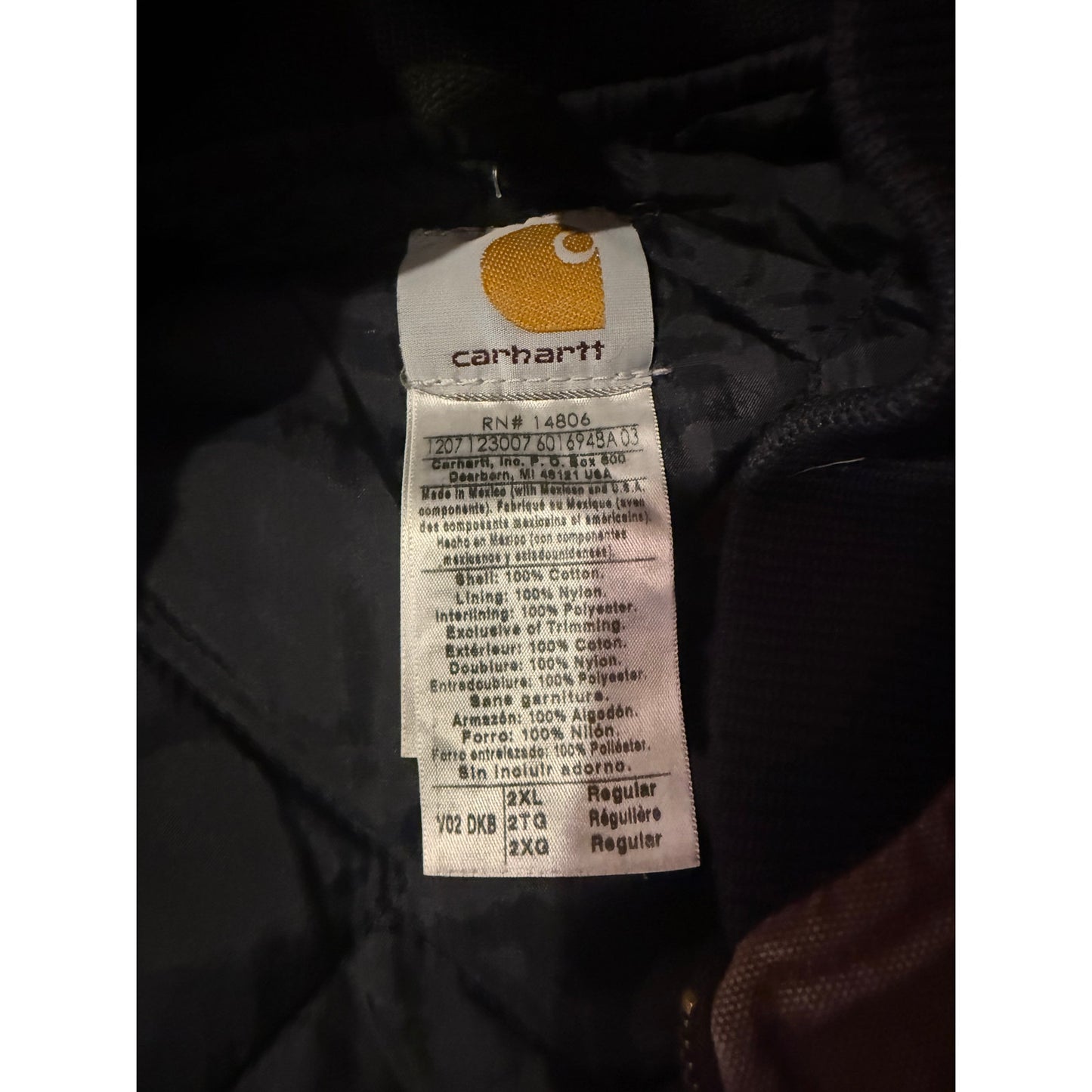 Vintage Men’s Carhartt Vest (2XL)