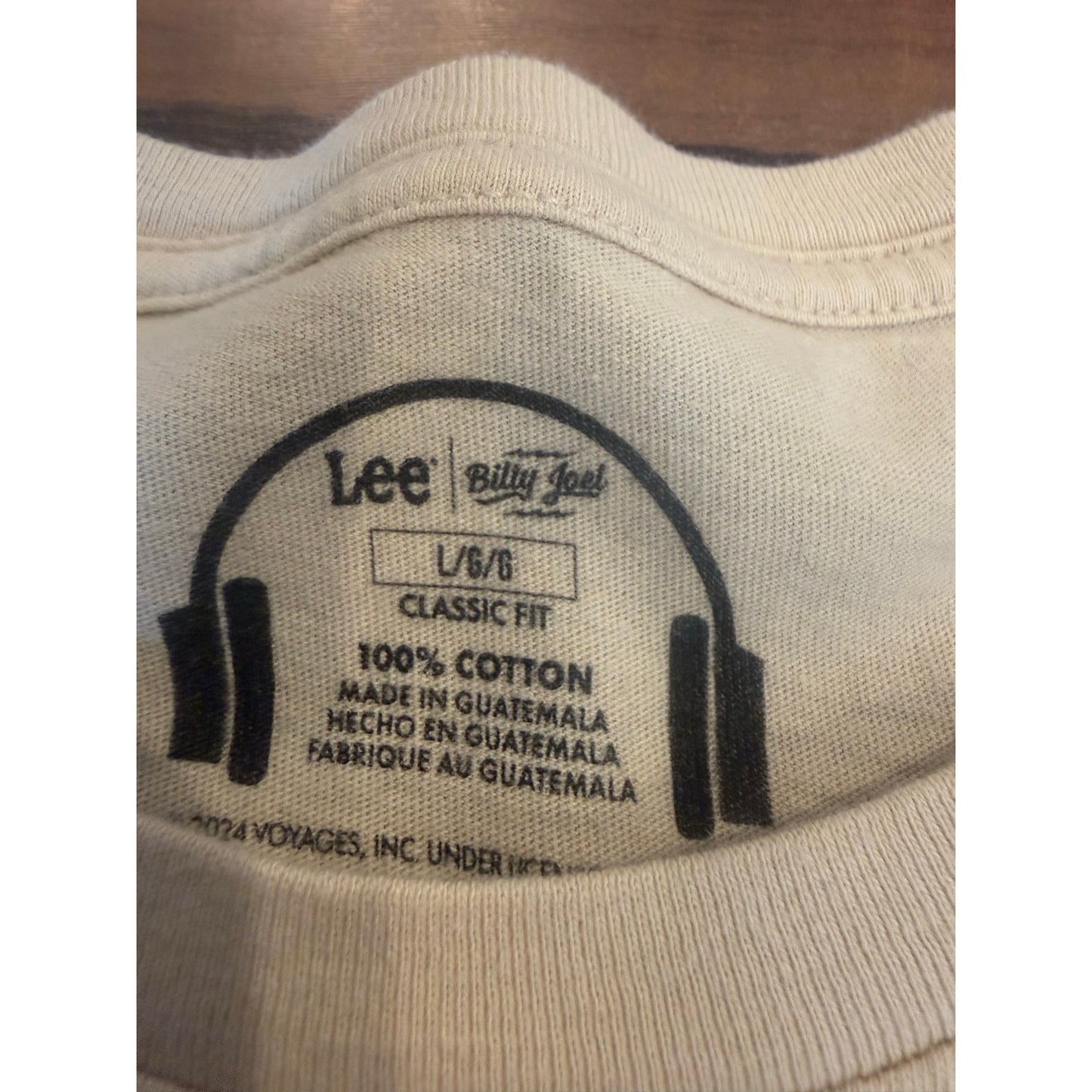 Lee Billy Joel We Didnt Start the Fire Size Large
