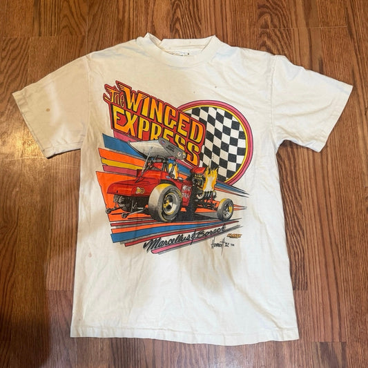 Winged Express Race car Single Stitch Size Small