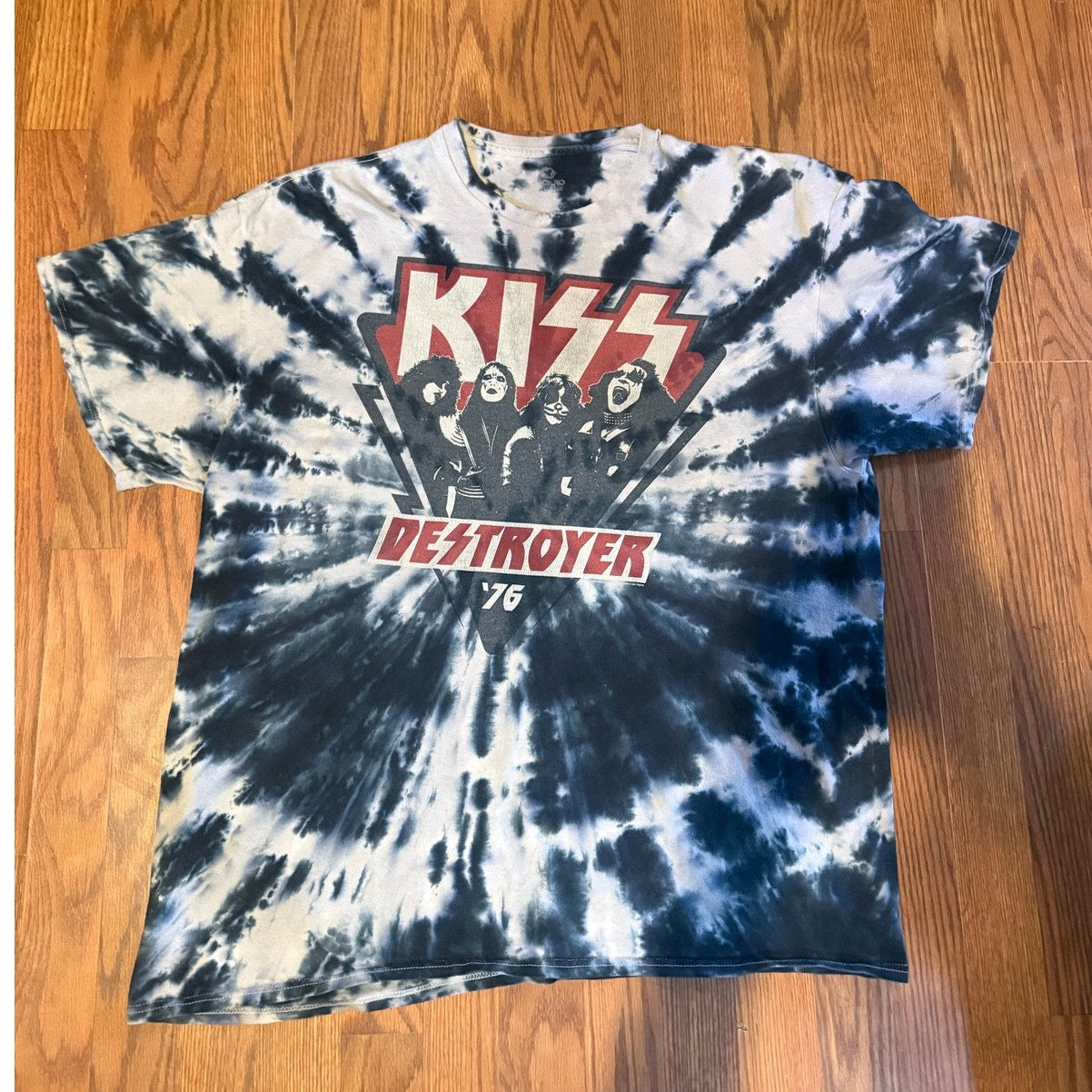 Kiss Destroyer Liquid Blue Size 2XL