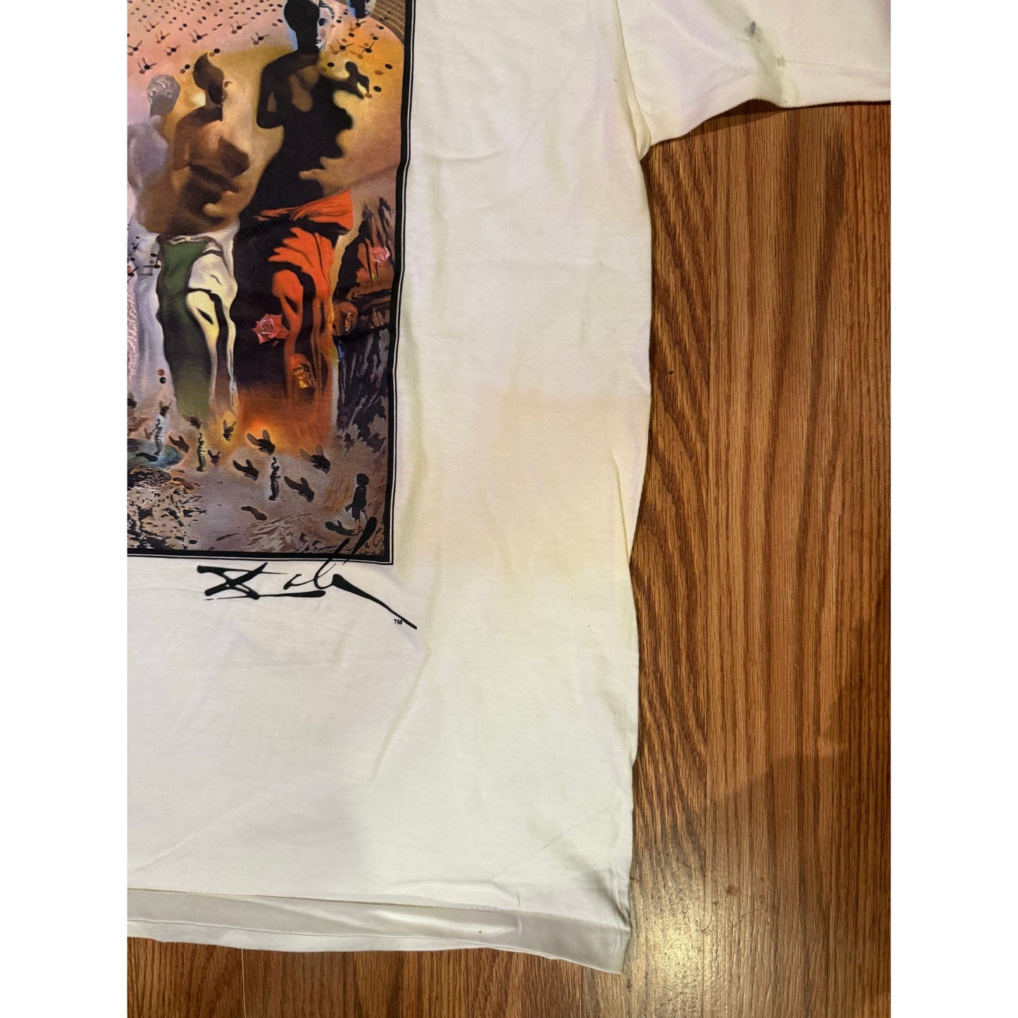Vintage Salvador Dalí Surrealism Art Tee Serigraphia x Dalí Museum