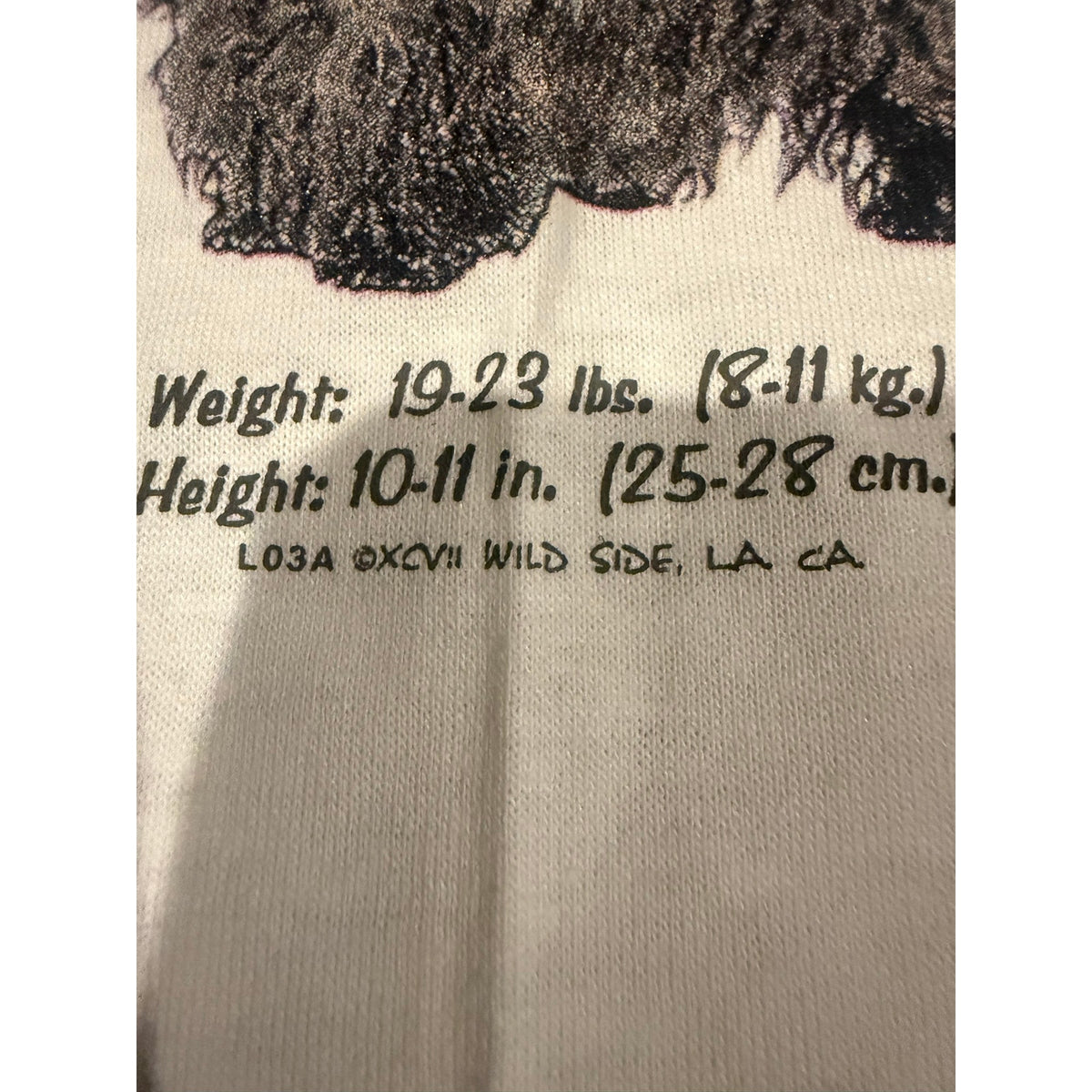 97 Wild Side "Scottish Terrier" breed size xl