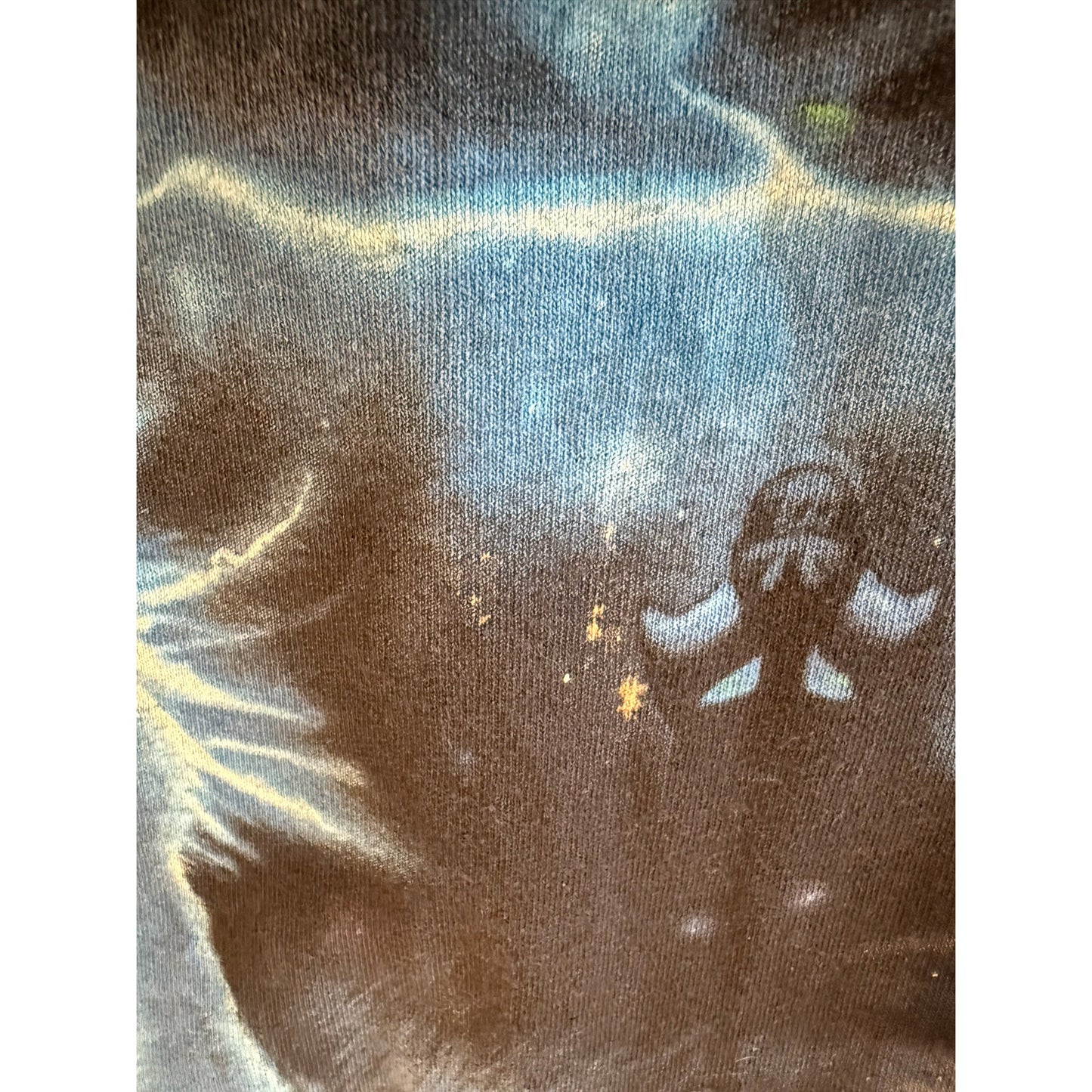 Mystic Wolf AOP Liquid Blue Size XL