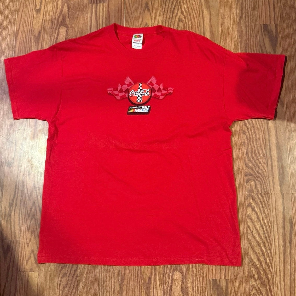 Coca Cola NASCAR Sponsor Bear Size XL
