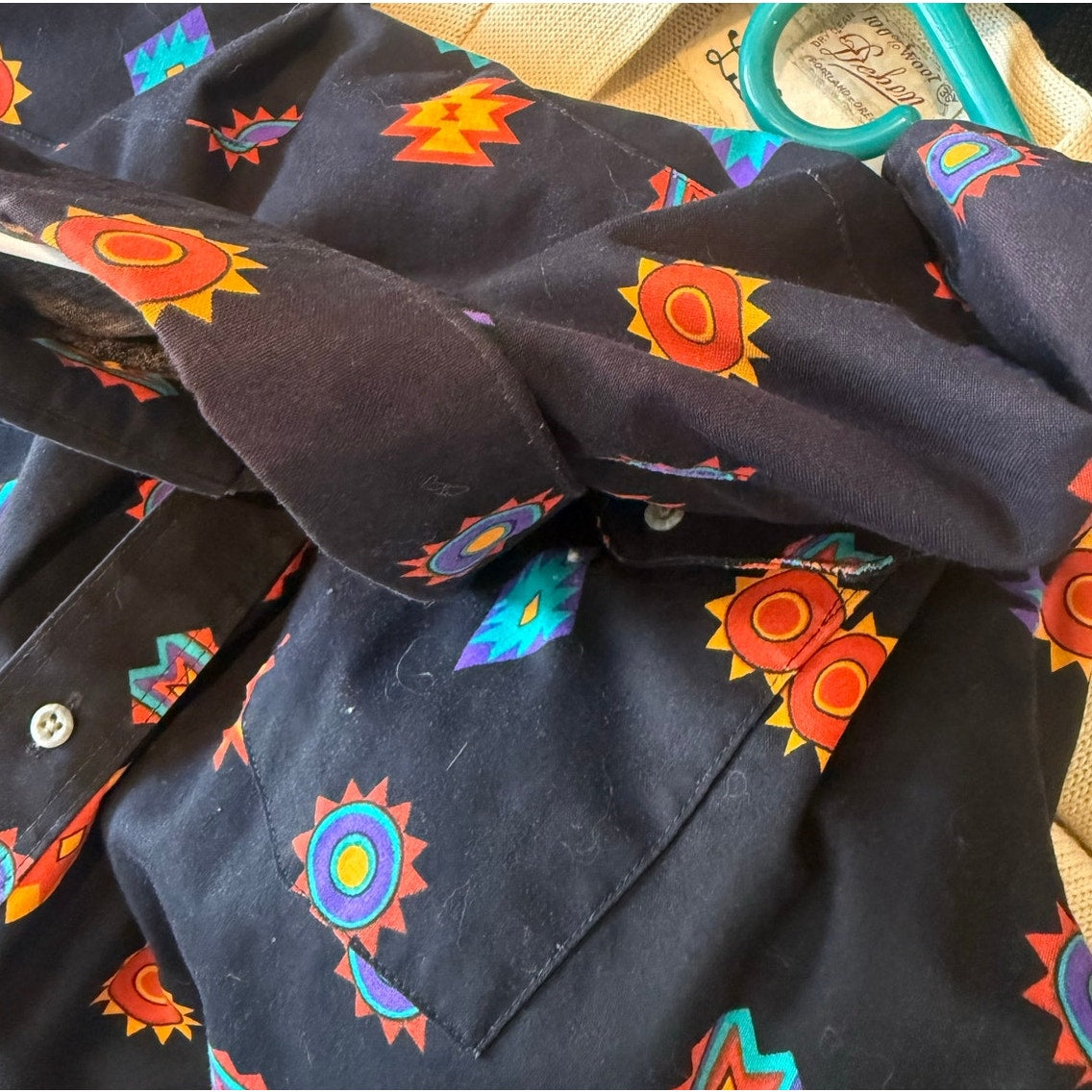 SouthWestern Wrangler Button Up 18-36 Size 3xl