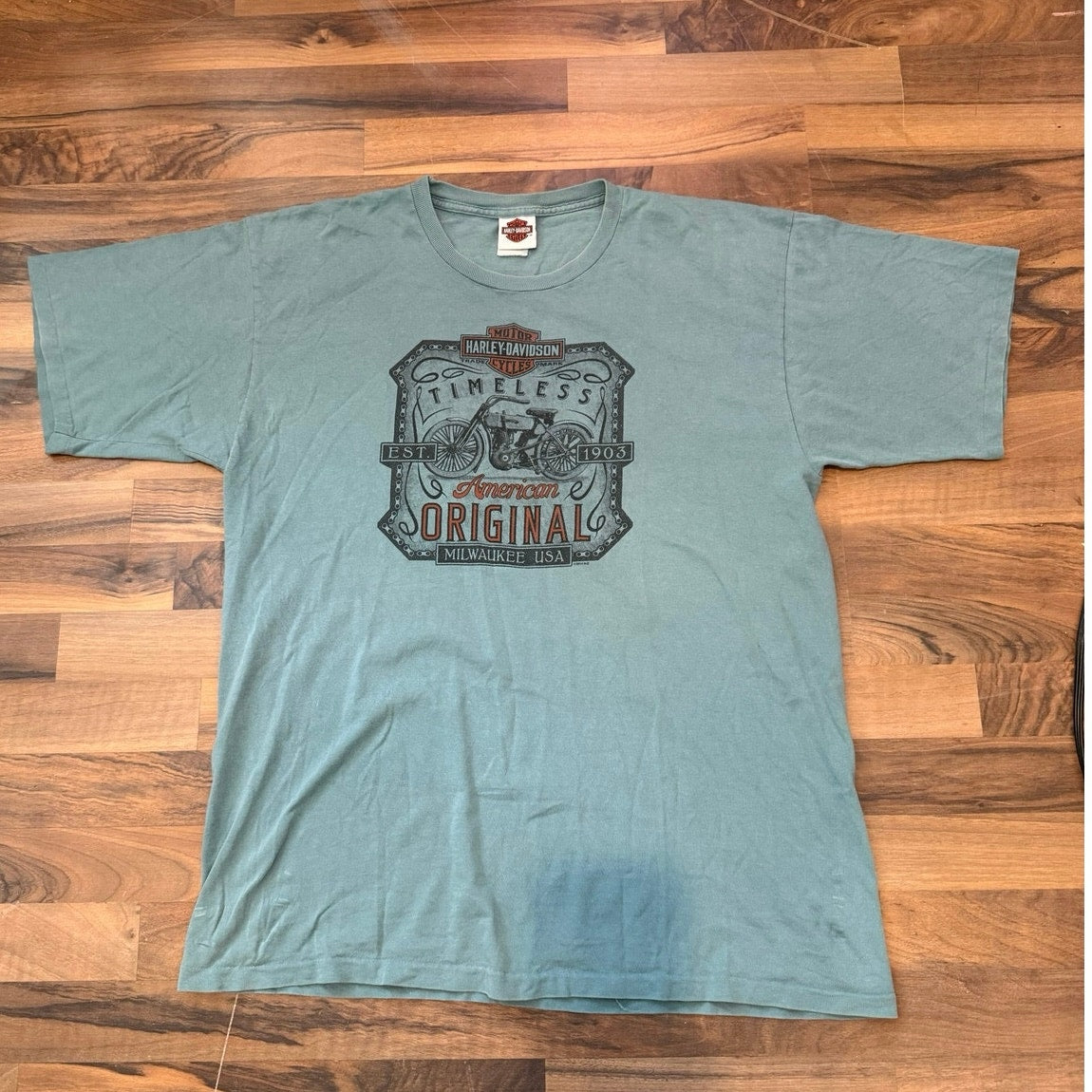 2014 Silverton Harley Davidson single stitch Size XXL