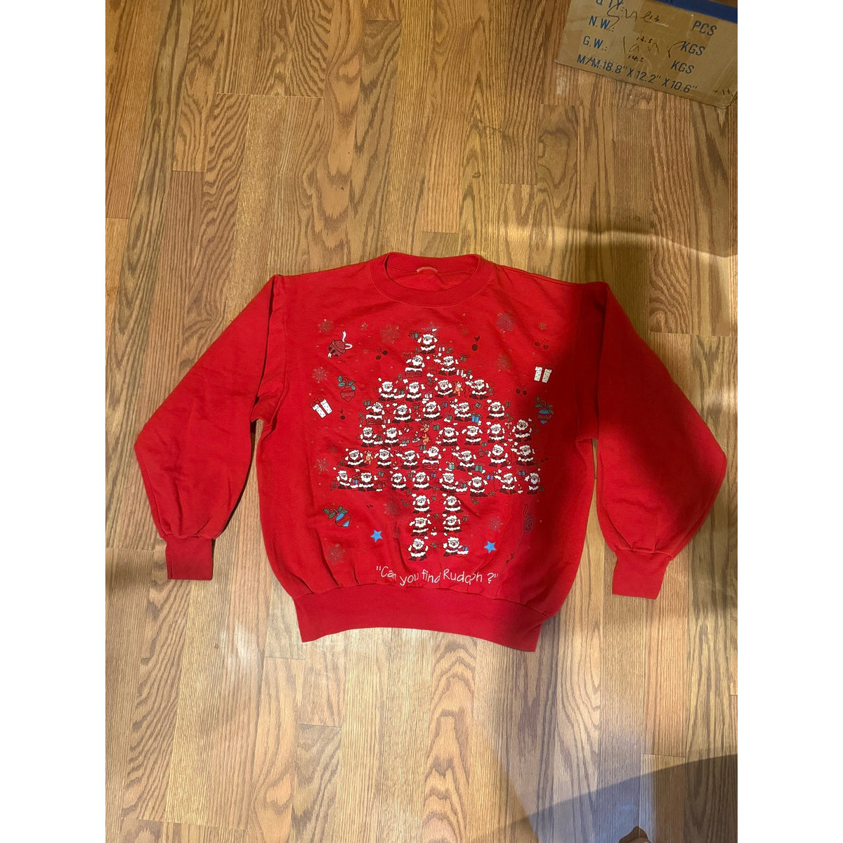 90s Can you find Rudolph Sweater Size Large