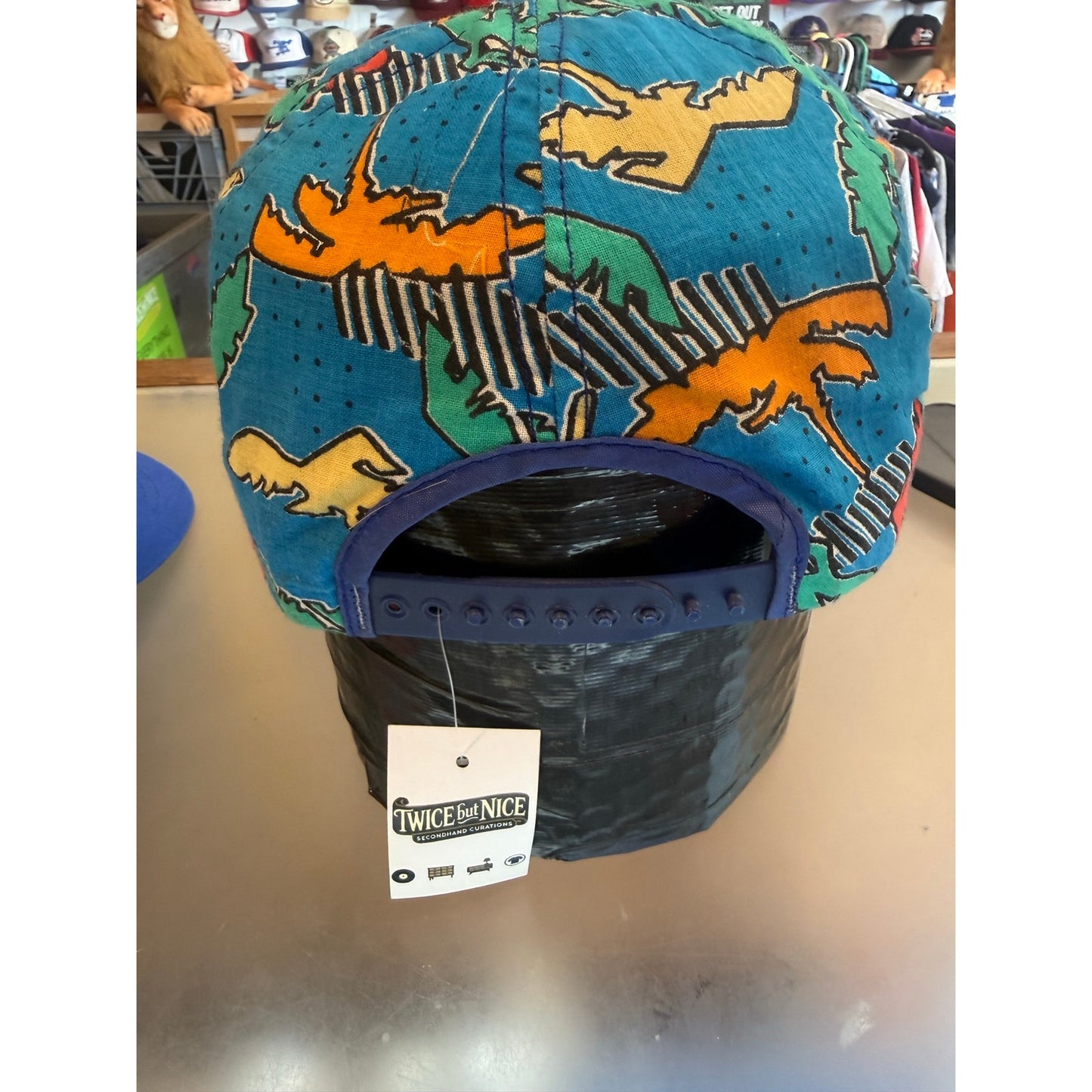 80s/90s Miller Lite Beer Colorful Trees Snap Back