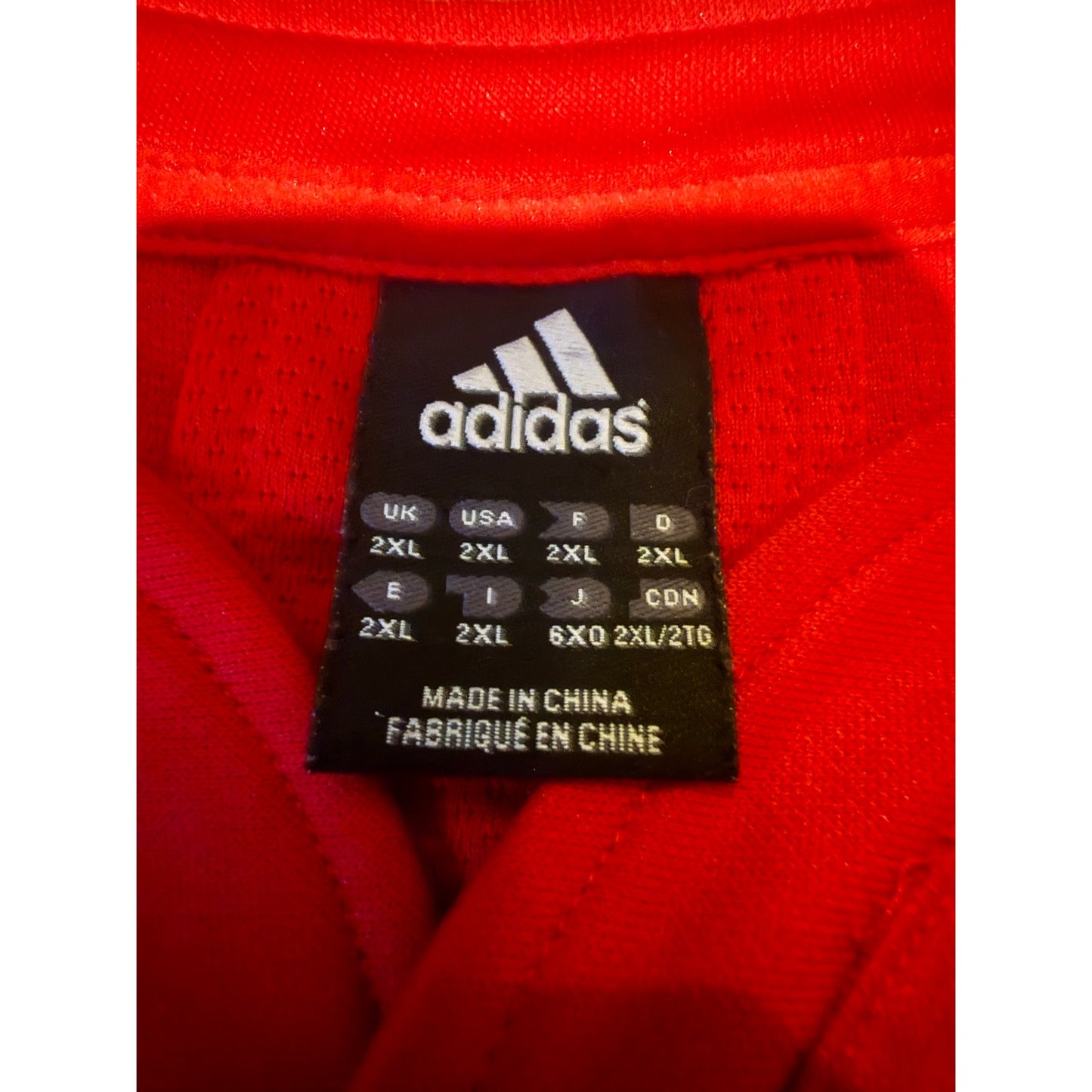 2009 ADIDAS British Irish Rugby Jersey Size 2xl