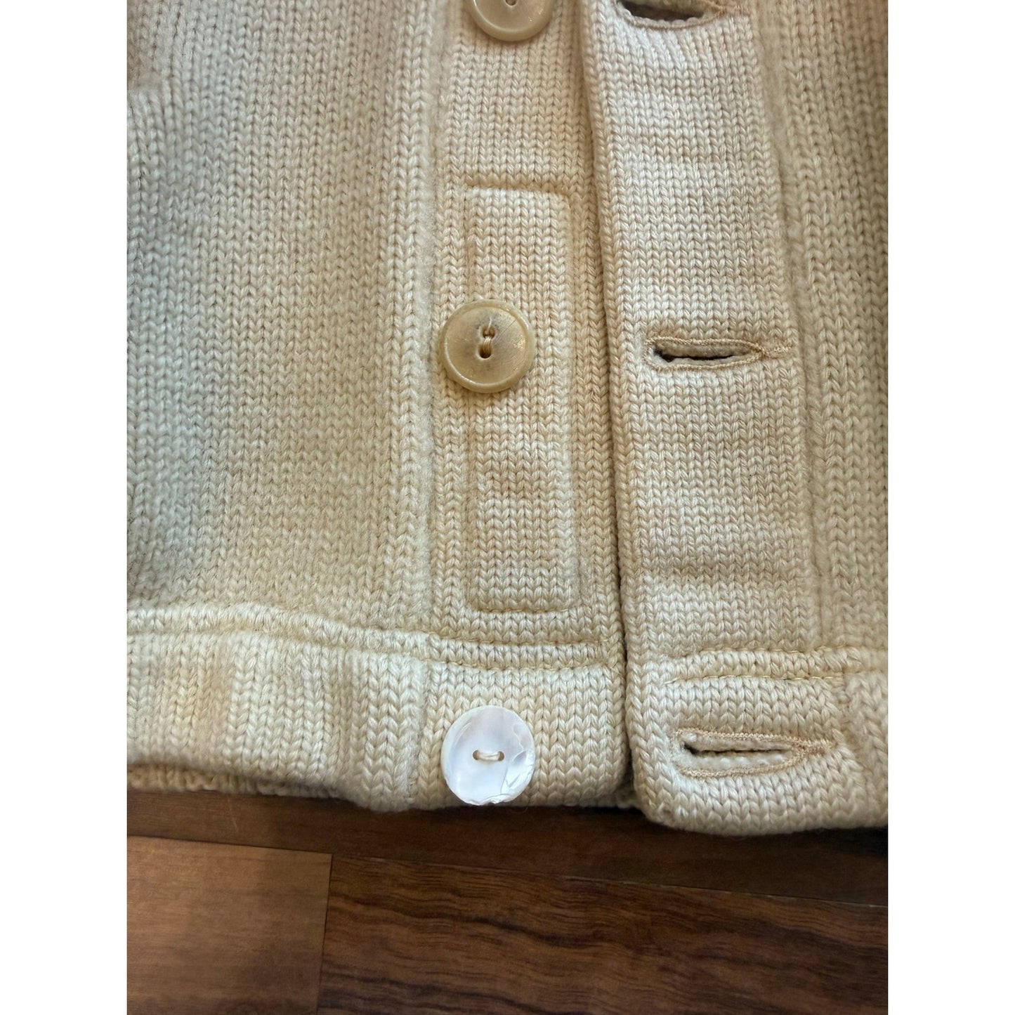 Vintage 1960's School Cardigan Sweater Size Md
