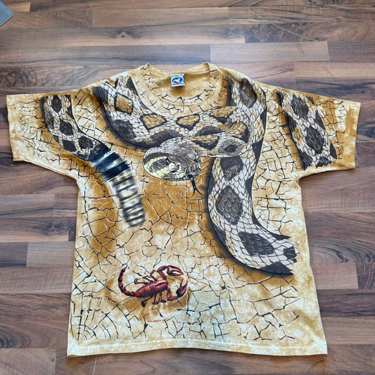 Rattlesnake AOP Liquid Blue Size XL