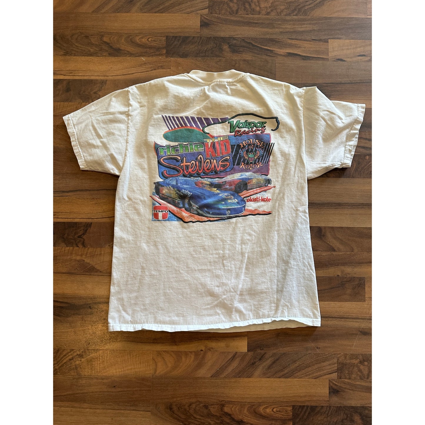 Vintage Richie The Kid Stevens Valspar Racing