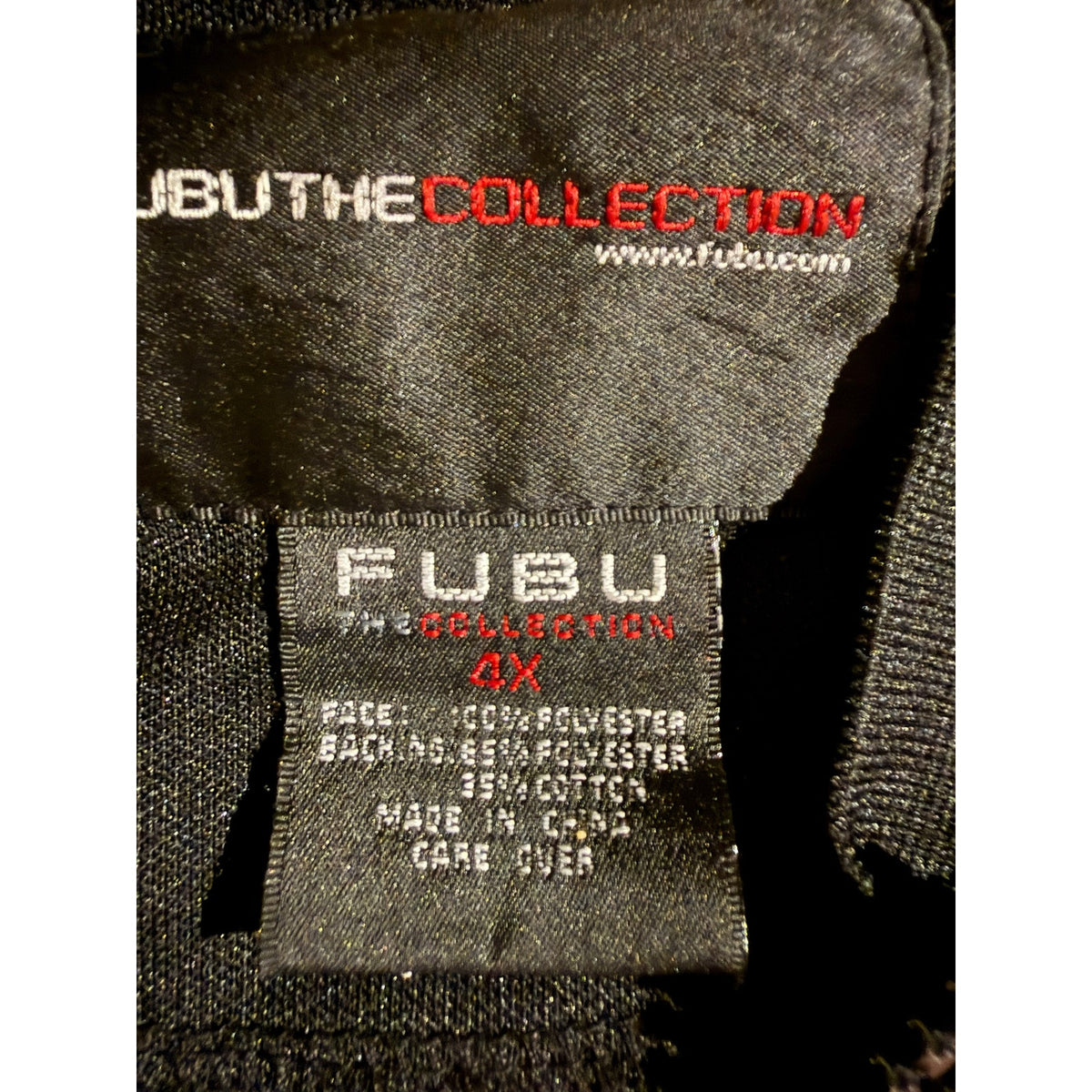 y2K FUBU the Collection Track Jacket Size 4xl
