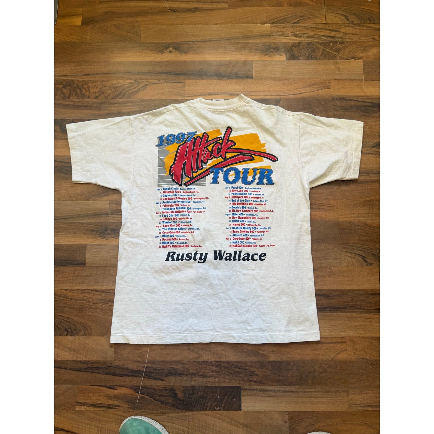 1997 Rusty Wallace Attack Tour Size XL
