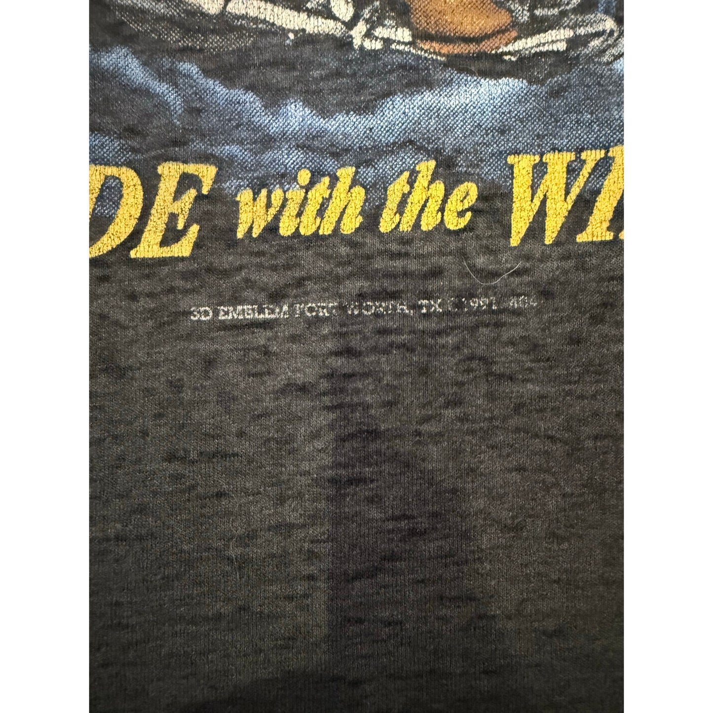 3D Emblem Ride With The Wind Harley Davidson