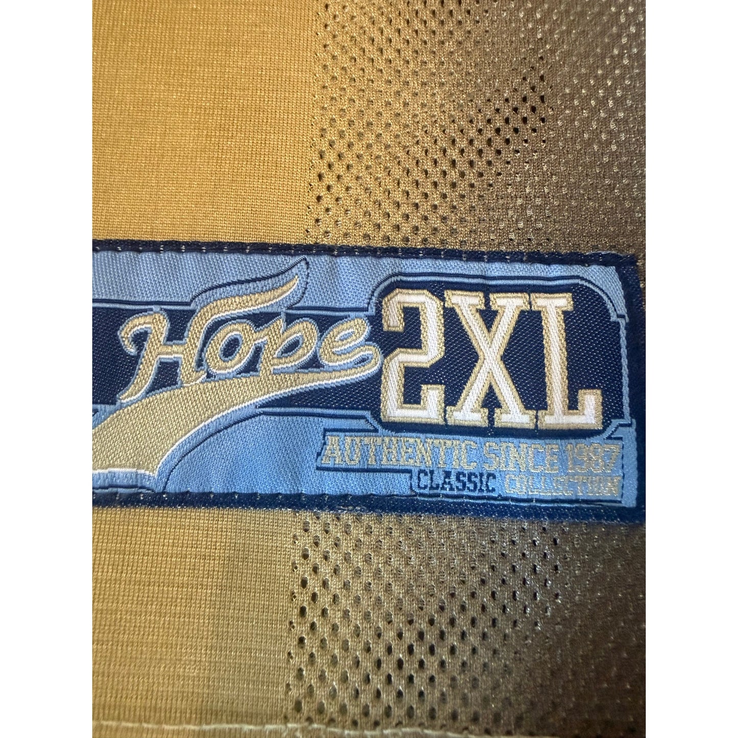 Y2K Hope Sports New York Gold and Black Size Large