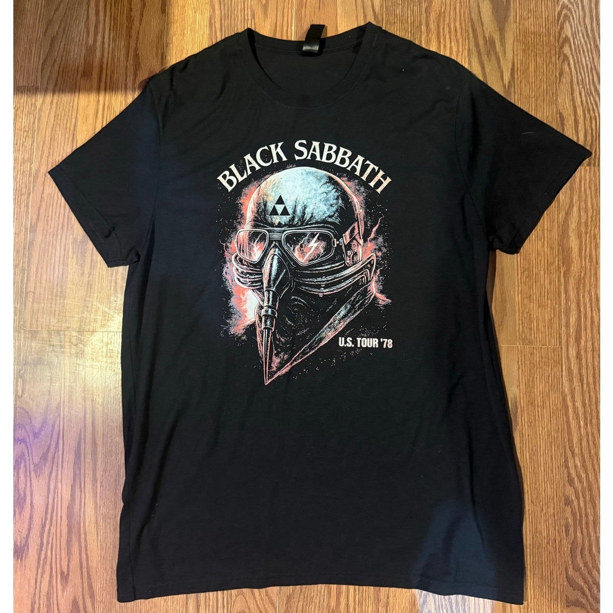 Black Sabbath 1978 Tour Reprint size XL