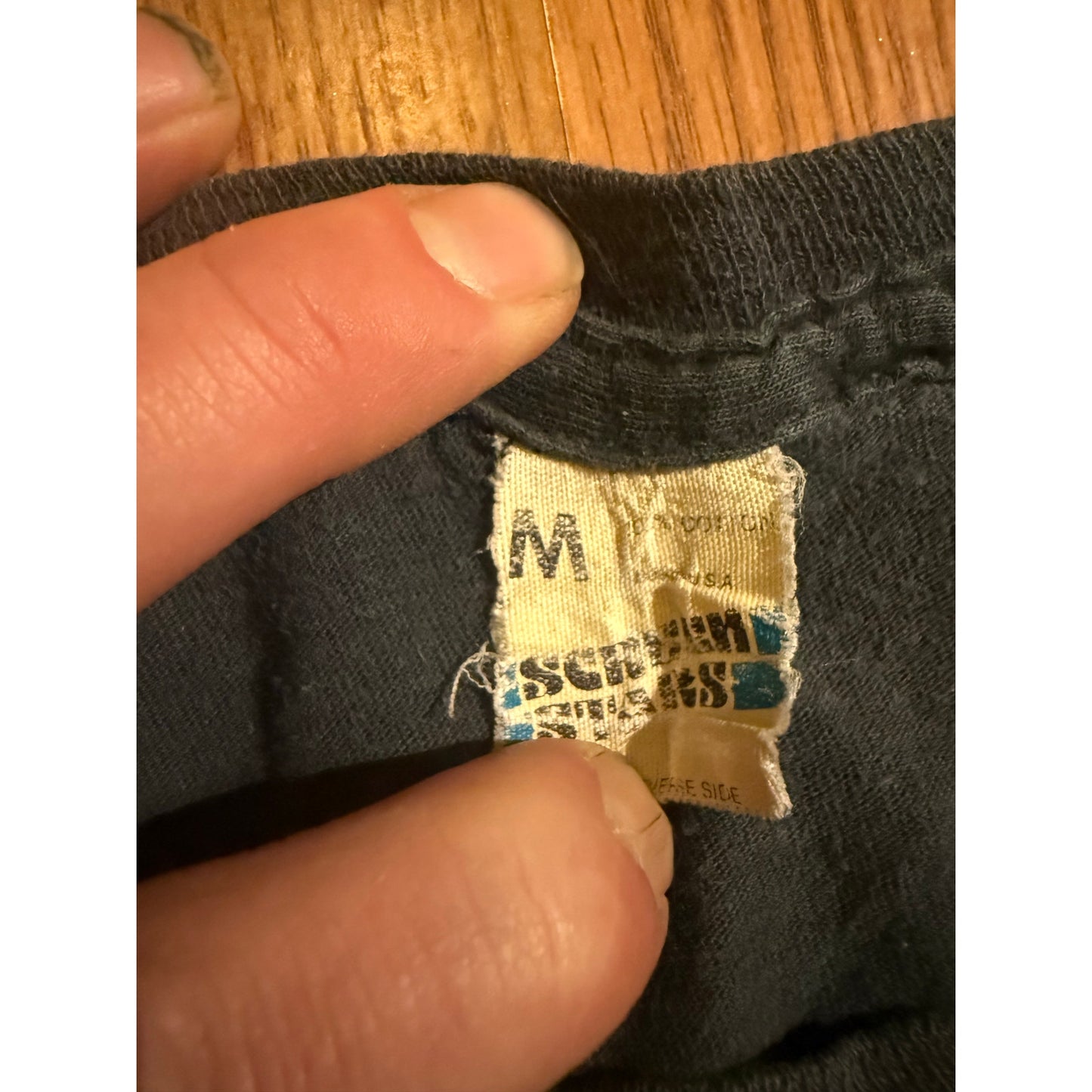 1981 1982 True Vintage Iron Maiden Japan Size Medium