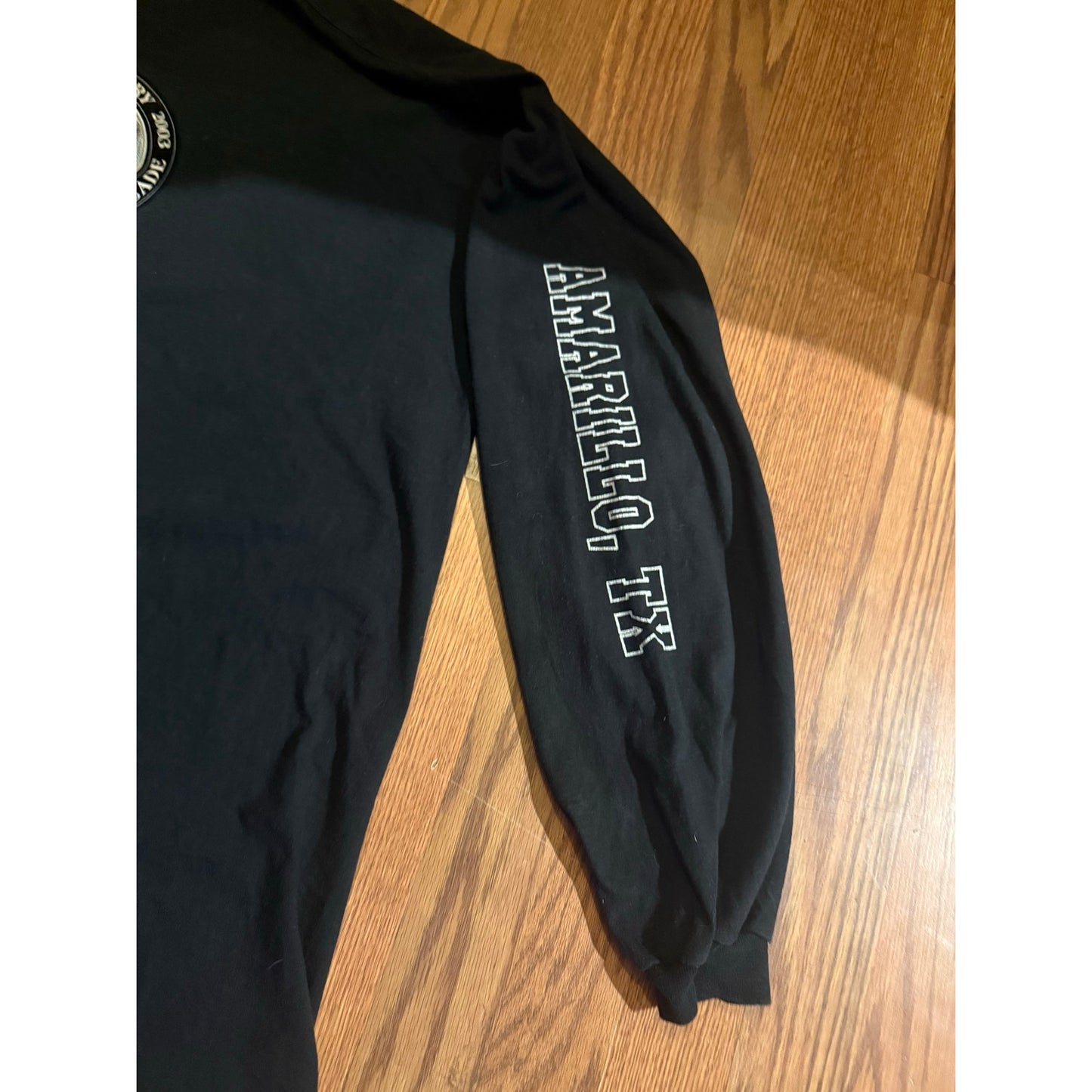 Vintage Hooters Long Sleeve embroidered with felt