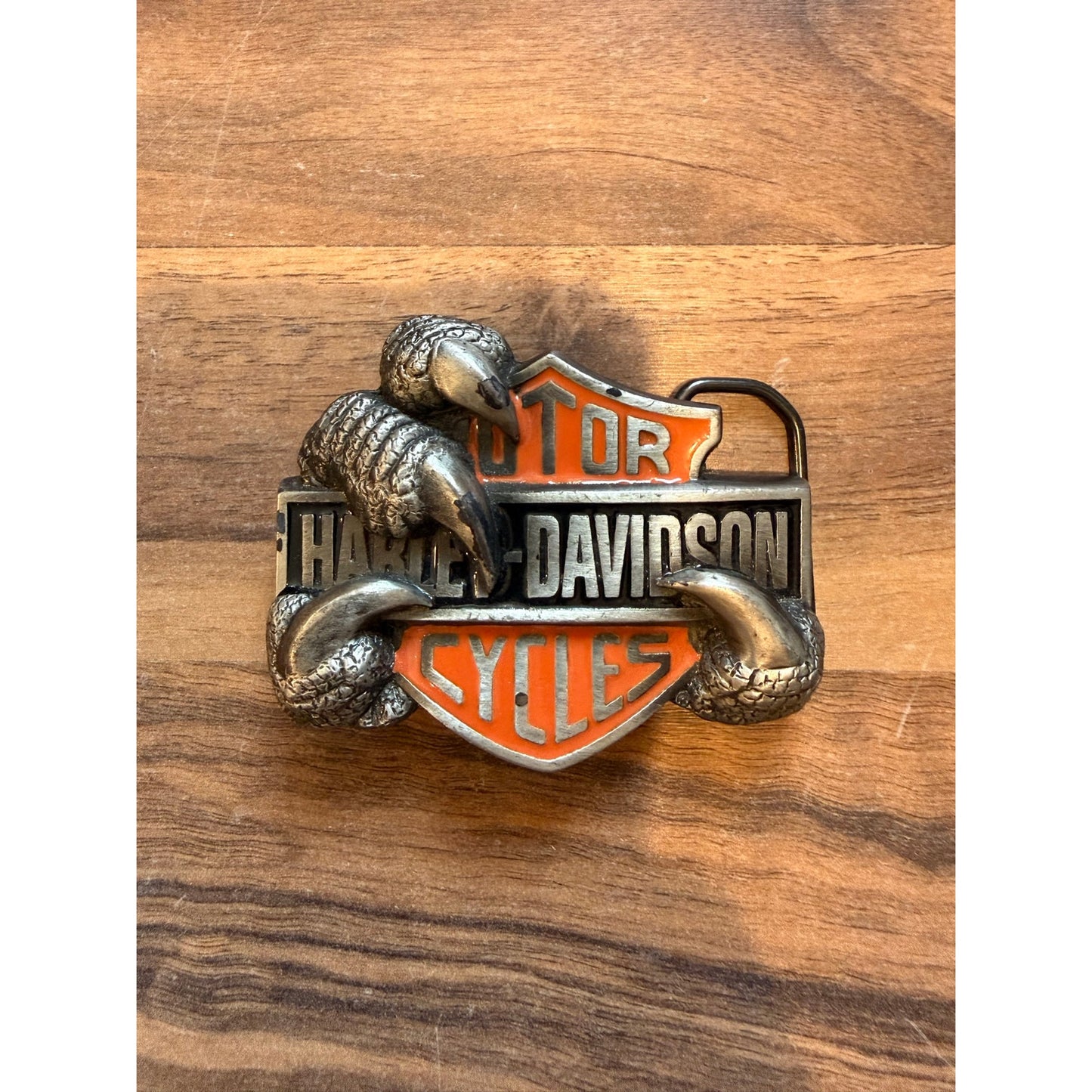1991 Harley Davidson Eagle Talon shield Belt Buckle